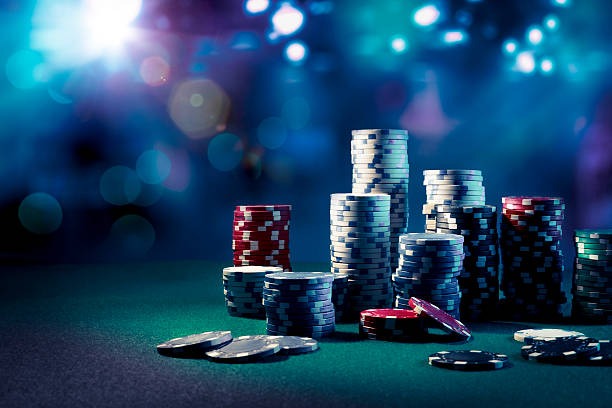 Live casino table with multiple camera angles